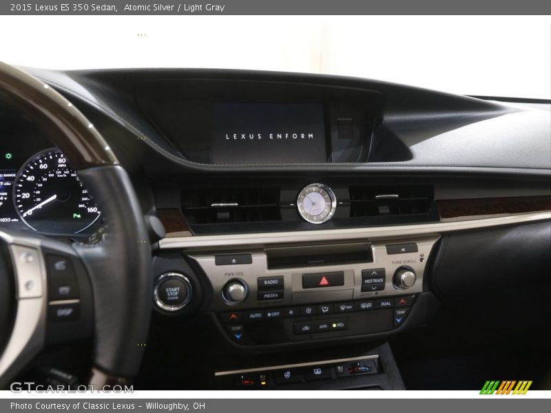 Atomic Silver / Light Gray 2015 Lexus ES 350 Sedan