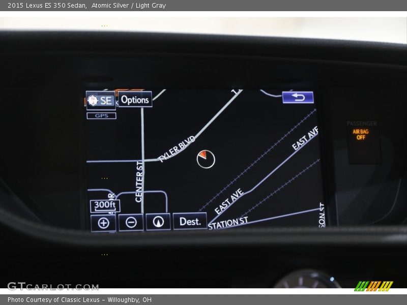 Navigation of 2015 ES 350 Sedan
