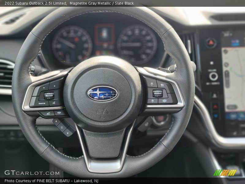Magnetite Gray Metallic / Slate Black 2022 Subaru Outback 2.5i Limited