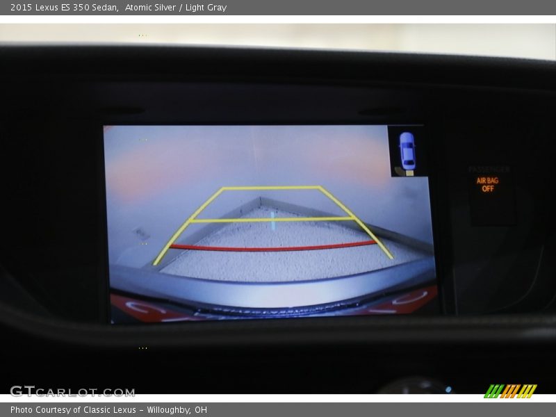 Atomic Silver / Light Gray 2015 Lexus ES 350 Sedan