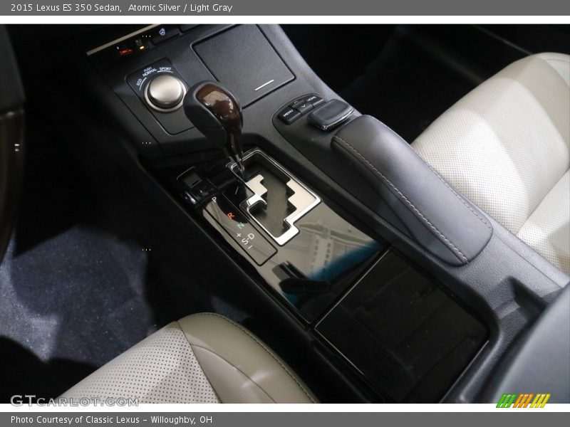 Atomic Silver / Light Gray 2015 Lexus ES 350 Sedan