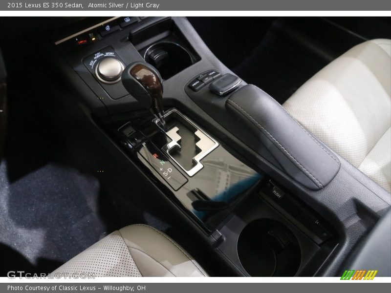 Atomic Silver / Light Gray 2015 Lexus ES 350 Sedan