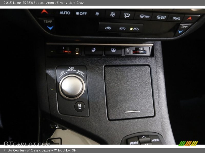 Atomic Silver / Light Gray 2015 Lexus ES 350 Sedan