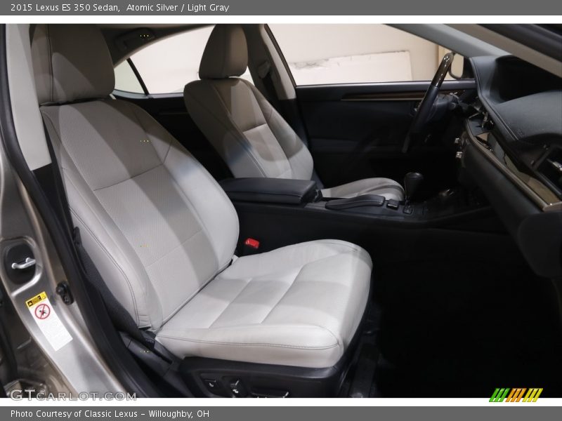 Atomic Silver / Light Gray 2015 Lexus ES 350 Sedan