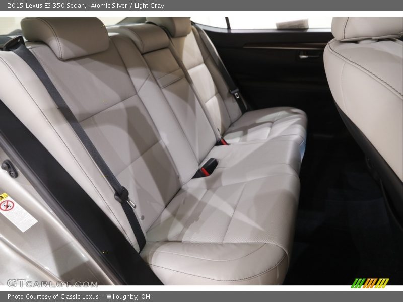 Atomic Silver / Light Gray 2015 Lexus ES 350 Sedan