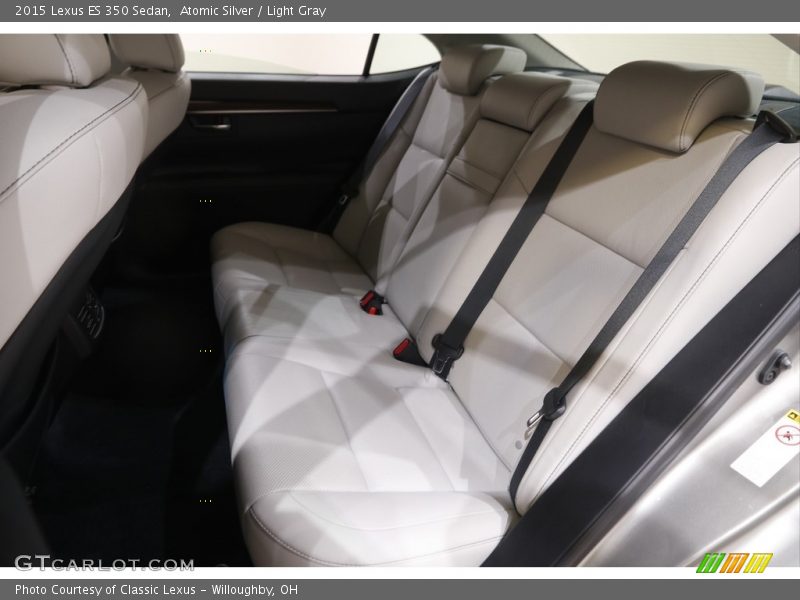 Atomic Silver / Light Gray 2015 Lexus ES 350 Sedan