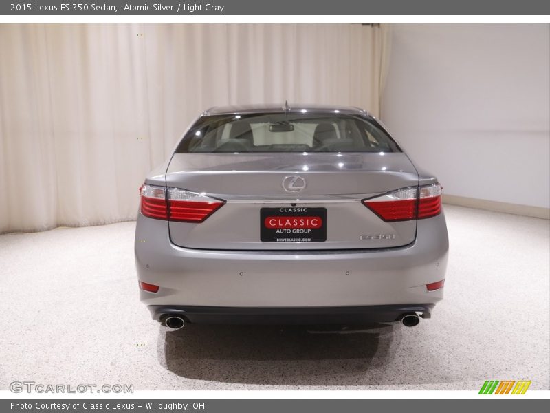 Atomic Silver / Light Gray 2015 Lexus ES 350 Sedan