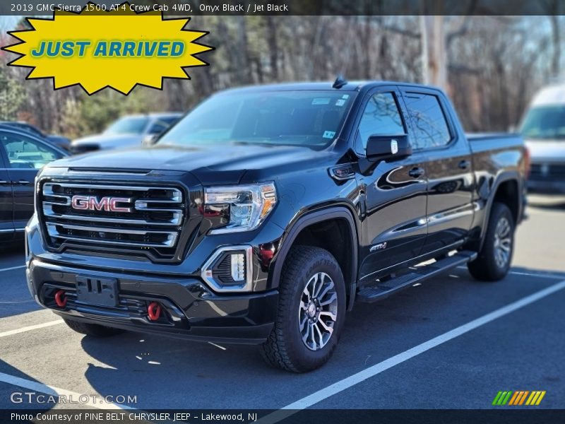 Onyx Black / Jet Black 2019 GMC Sierra 1500 AT4 Crew Cab 4WD