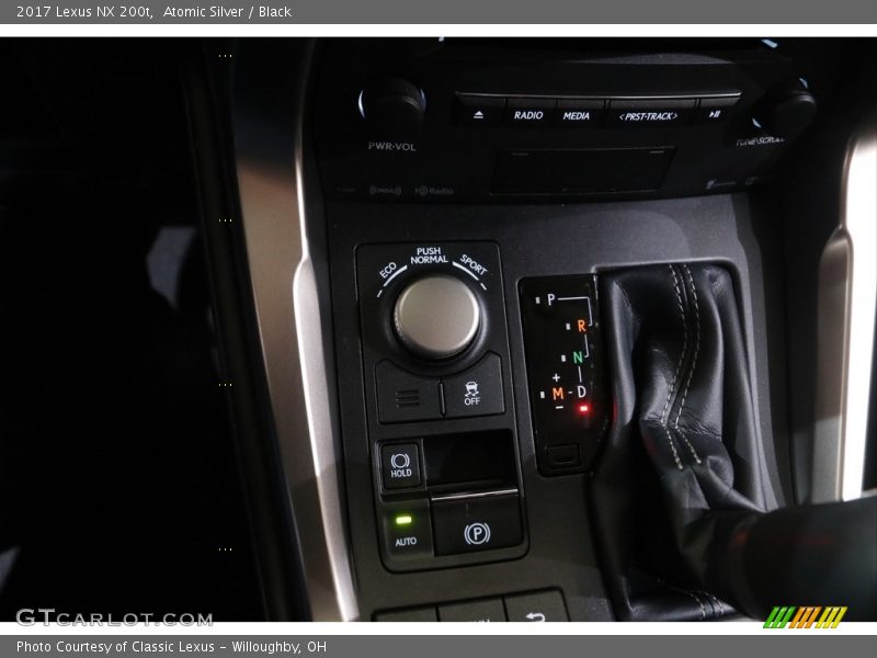 Atomic Silver / Black 2017 Lexus NX 200t
