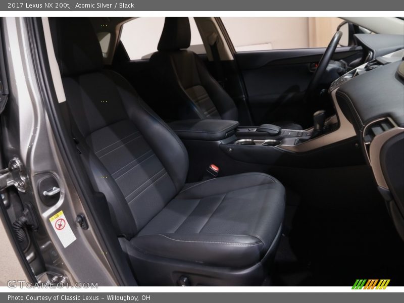 Atomic Silver / Black 2017 Lexus NX 200t