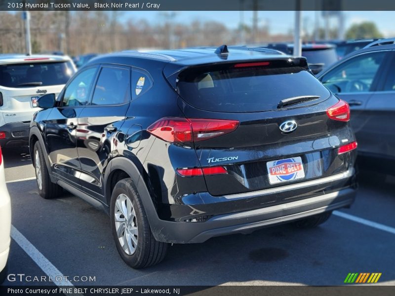 Black Noir Pearl / Gray 2019 Hyundai Tucson Value