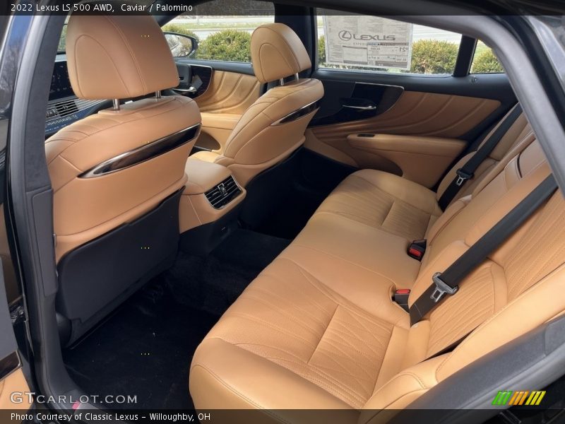 Rear Seat of 2022 LS 500 AWD