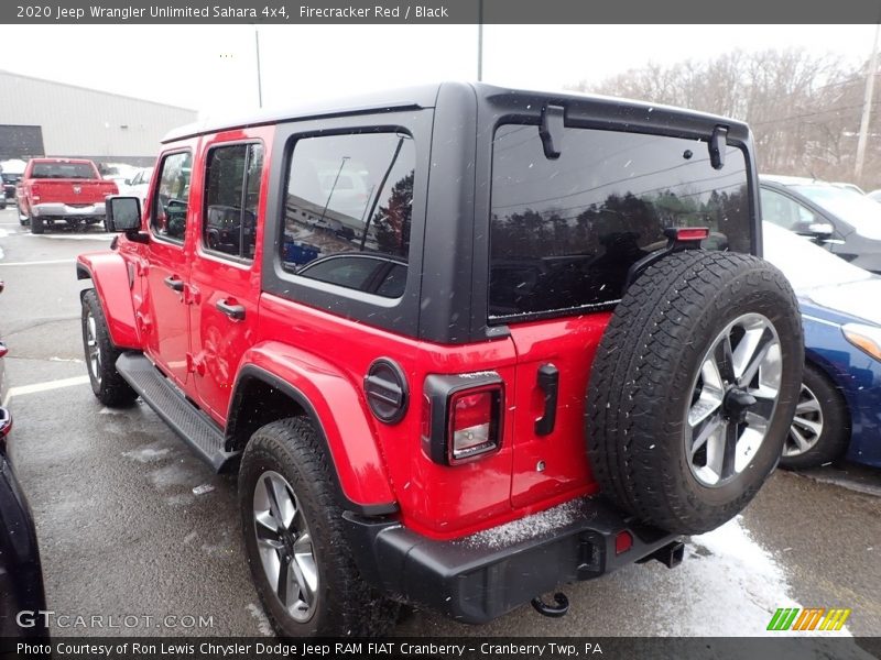 Firecracker Red / Black 2020 Jeep Wrangler Unlimited Sahara 4x4
