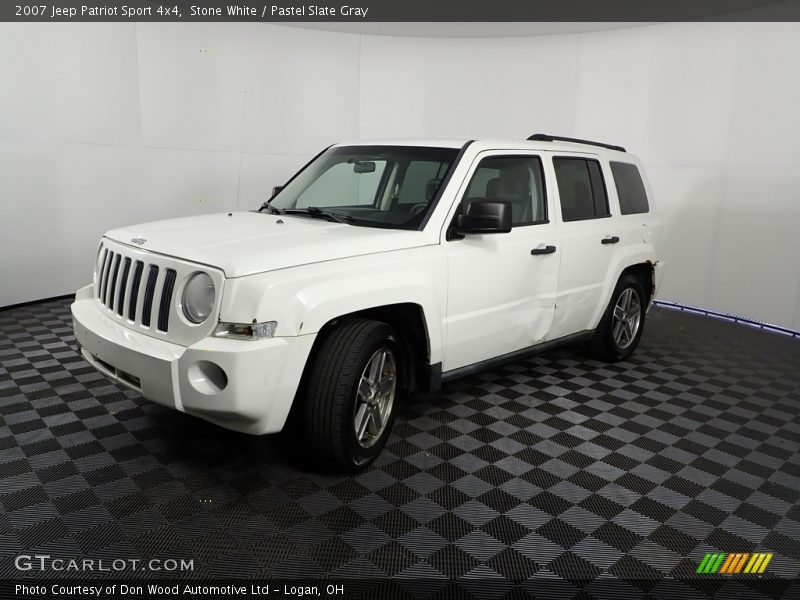 Stone White / Pastel Slate Gray 2007 Jeep Patriot Sport 4x4