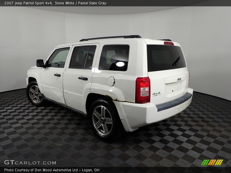 Stone White / Pastel Slate Gray 2007 Jeep Patriot Sport 4x4