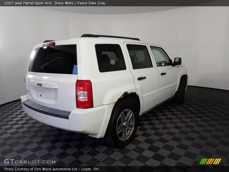 Stone White / Pastel Slate Gray 2007 Jeep Patriot Sport 4x4
