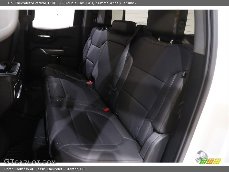 Summit White / Jet Black 2019 Chevrolet Silverado 1500 LTZ Double Cab 4WD