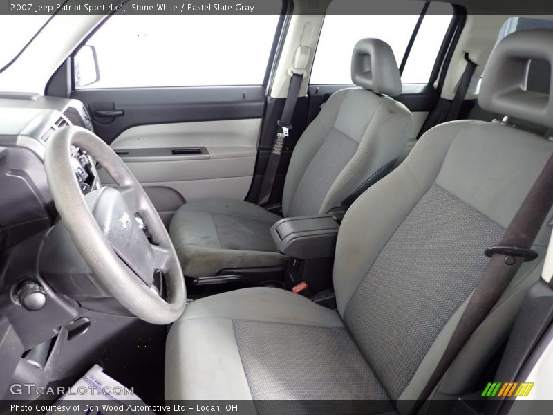 Stone White / Pastel Slate Gray 2007 Jeep Patriot Sport 4x4