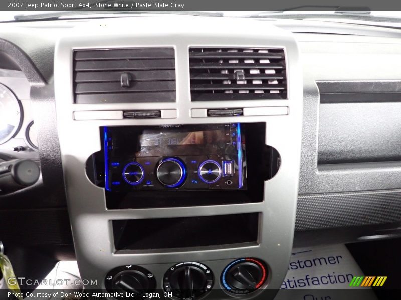 Stone White / Pastel Slate Gray 2007 Jeep Patriot Sport 4x4