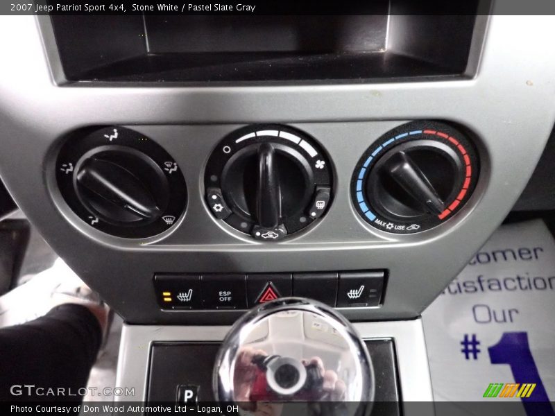 Stone White / Pastel Slate Gray 2007 Jeep Patriot Sport 4x4