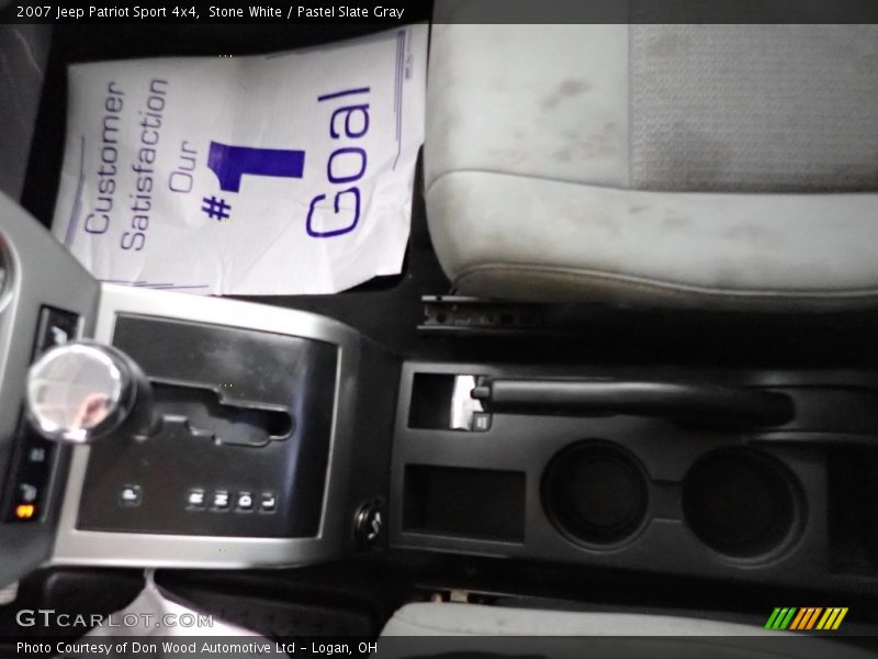 Stone White / Pastel Slate Gray 2007 Jeep Patriot Sport 4x4