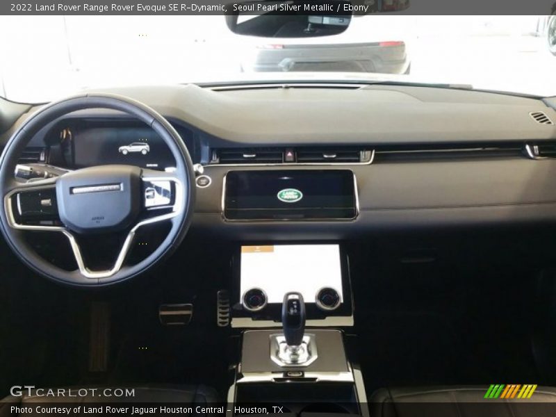 Dashboard of 2022 Range Rover Evoque SE R-Dynamic