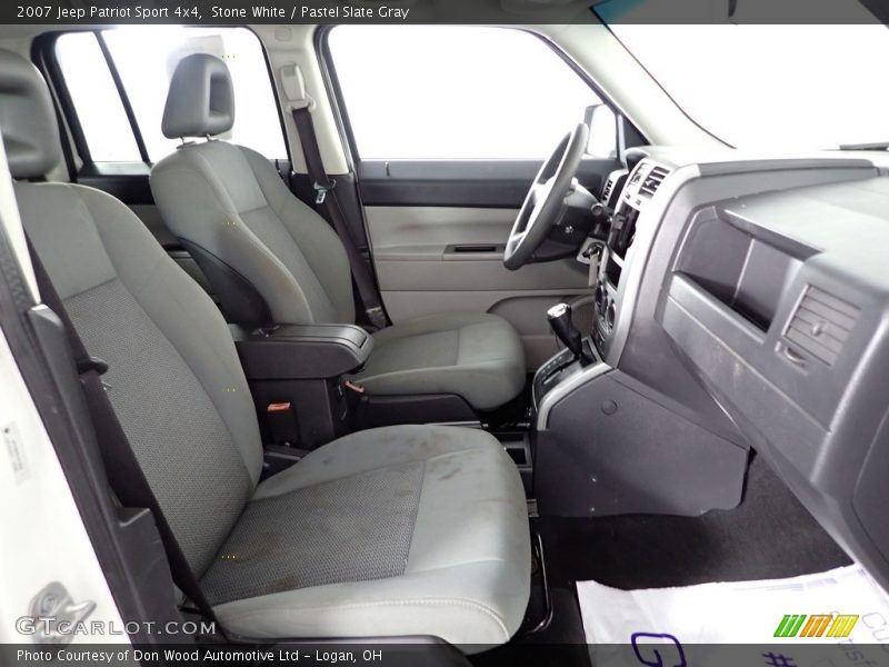 Stone White / Pastel Slate Gray 2007 Jeep Patriot Sport 4x4