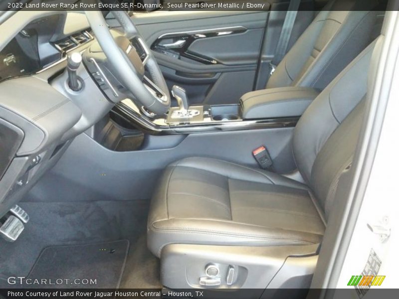 Front Seat of 2022 Range Rover Evoque SE R-Dynamic