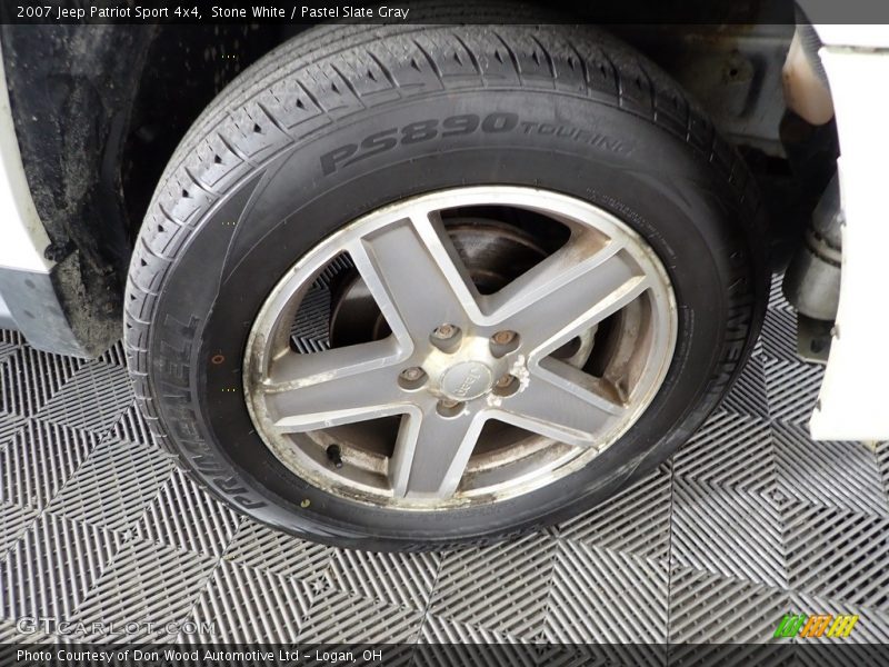 Stone White / Pastel Slate Gray 2007 Jeep Patriot Sport 4x4