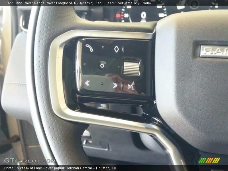 Seoul Pearl Silver Metallic / Ebony 2022 Land Rover Range Rover Evoque SE R-Dynamic