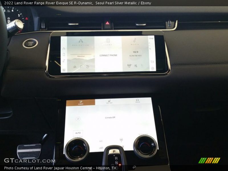 Seoul Pearl Silver Metallic / Ebony 2022 Land Rover Range Rover Evoque SE R-Dynamic
