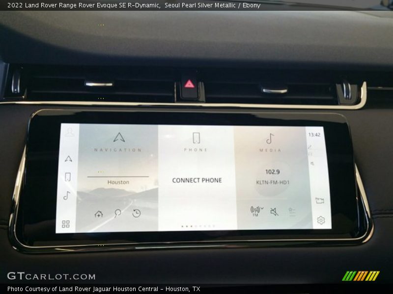 Seoul Pearl Silver Metallic / Ebony 2022 Land Rover Range Rover Evoque SE R-Dynamic