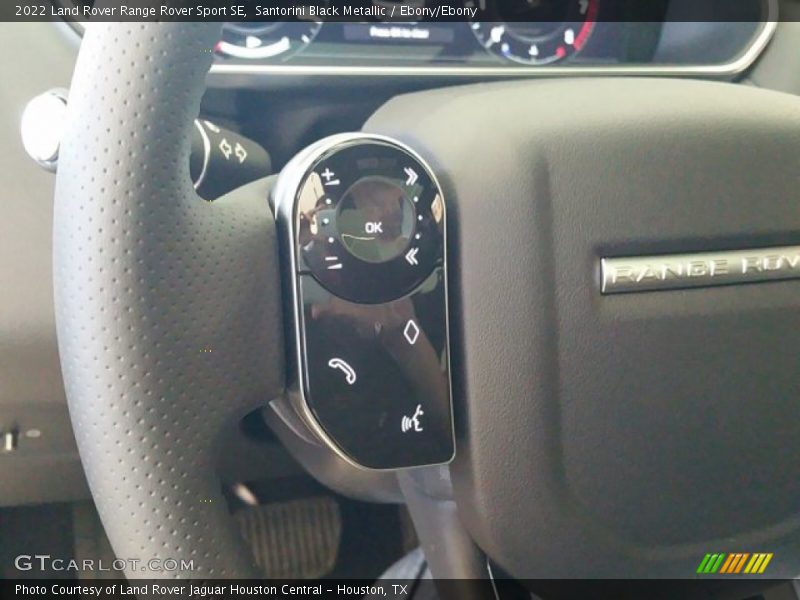 Santorini Black Metallic / Ebony/Ebony 2022 Land Rover Range Rover Sport SE