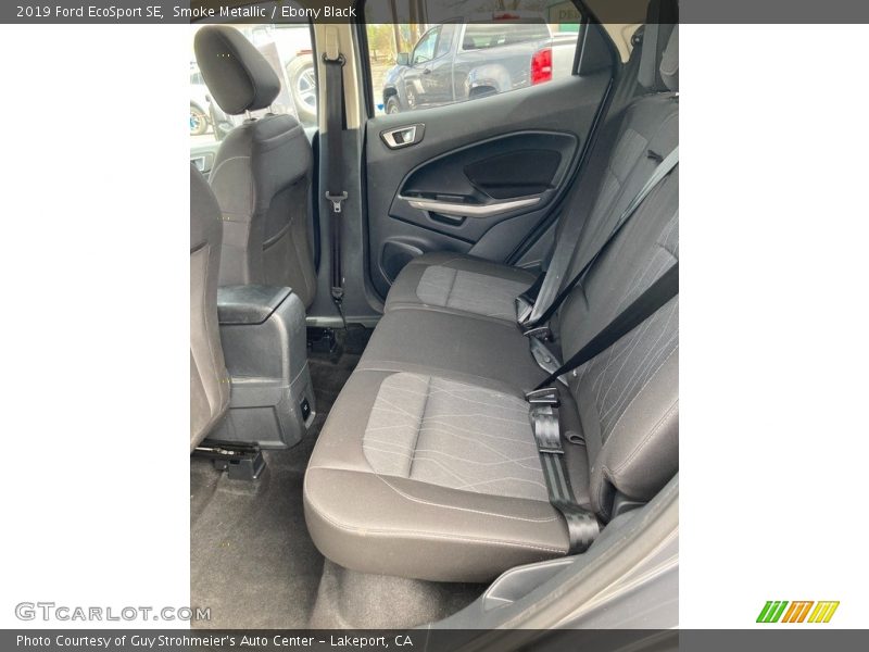 Smoke Metallic / Ebony Black 2019 Ford EcoSport SE