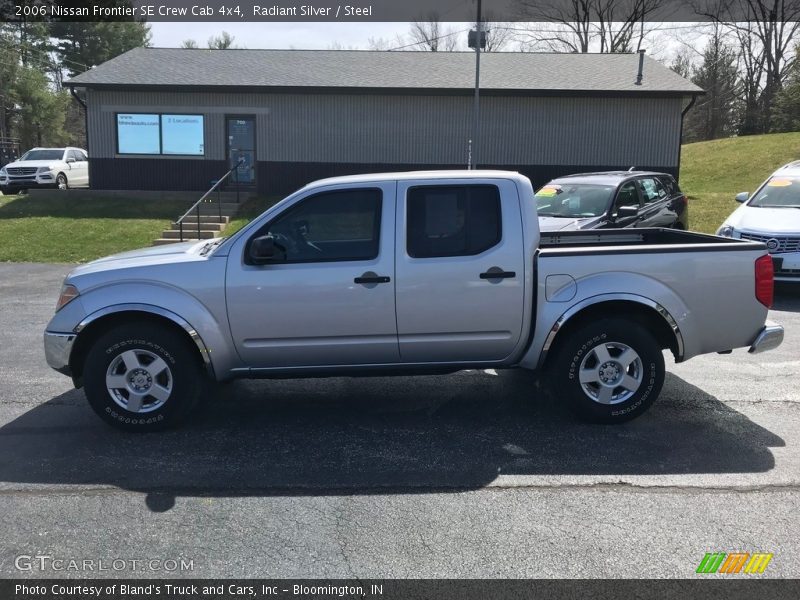 Radiant Silver / Steel 2006 Nissan Frontier SE Crew Cab 4x4