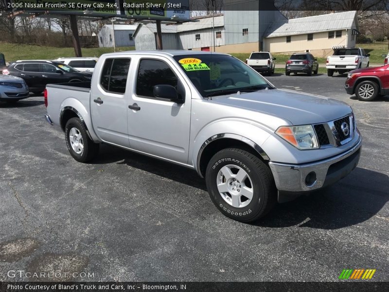 Radiant Silver / Steel 2006 Nissan Frontier SE Crew Cab 4x4