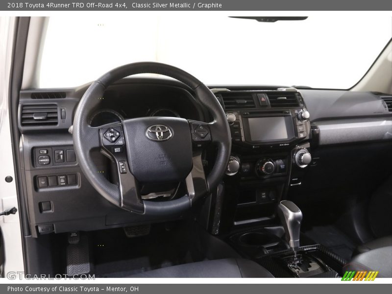 Classic Silver Metallic / Graphite 2018 Toyota 4Runner TRD Off-Road 4x4