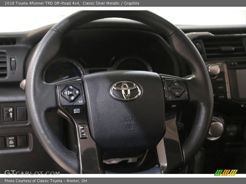 Classic Silver Metallic / Graphite 2018 Toyota 4Runner TRD Off-Road 4x4