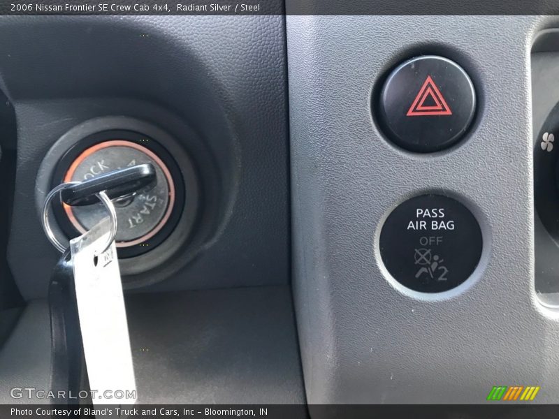 Radiant Silver / Steel 2006 Nissan Frontier SE Crew Cab 4x4