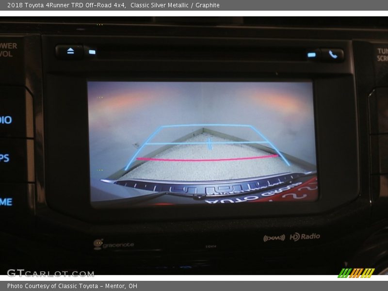 Classic Silver Metallic / Graphite 2018 Toyota 4Runner TRD Off-Road 4x4