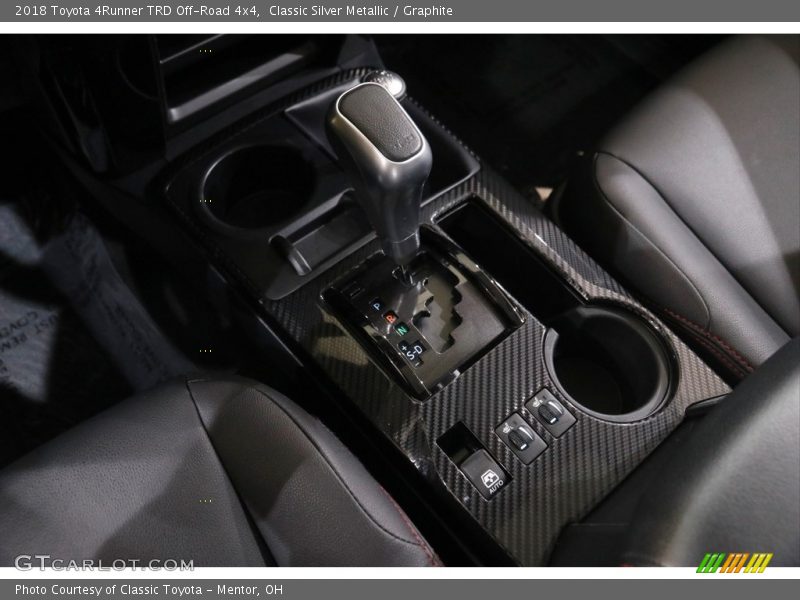 Classic Silver Metallic / Graphite 2018 Toyota 4Runner TRD Off-Road 4x4