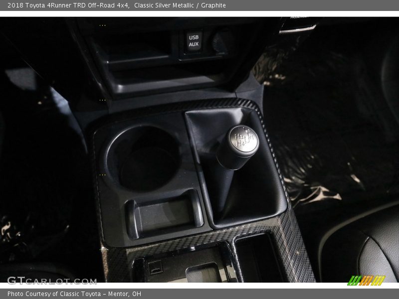 Classic Silver Metallic / Graphite 2018 Toyota 4Runner TRD Off-Road 4x4