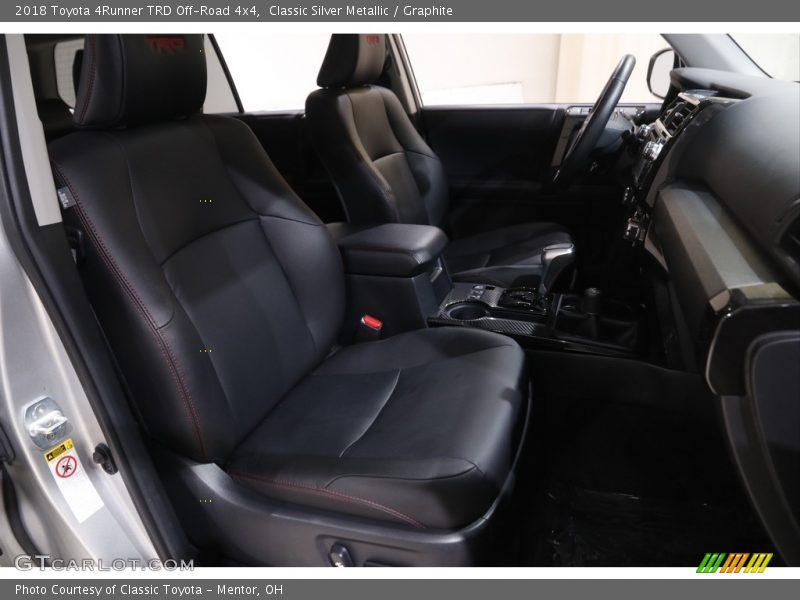 Classic Silver Metallic / Graphite 2018 Toyota 4Runner TRD Off-Road 4x4