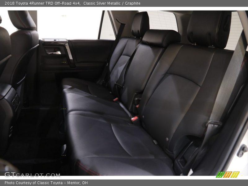 Classic Silver Metallic / Graphite 2018 Toyota 4Runner TRD Off-Road 4x4