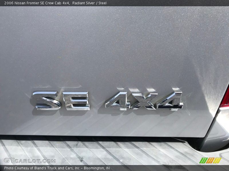 Radiant Silver / Steel 2006 Nissan Frontier SE Crew Cab 4x4
