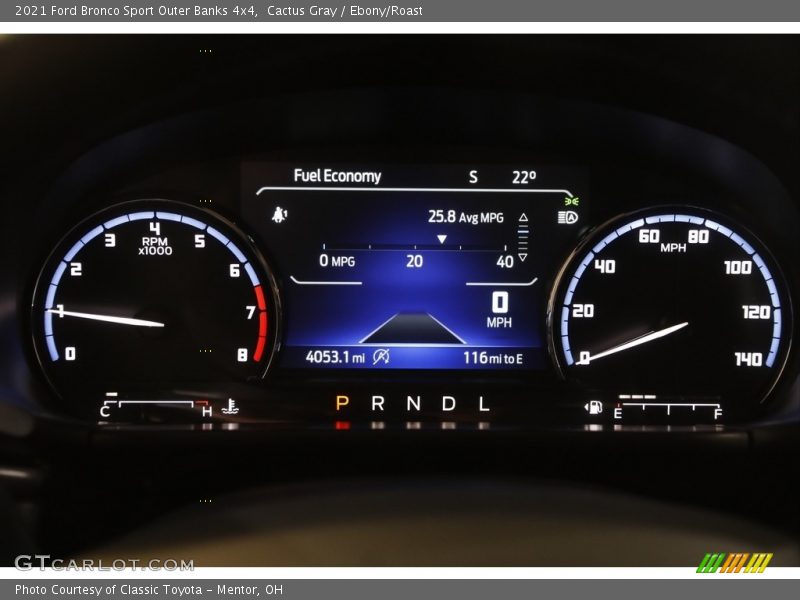  2021 Bronco Sport Outer Banks 4x4 Outer Banks 4x4 Gauges