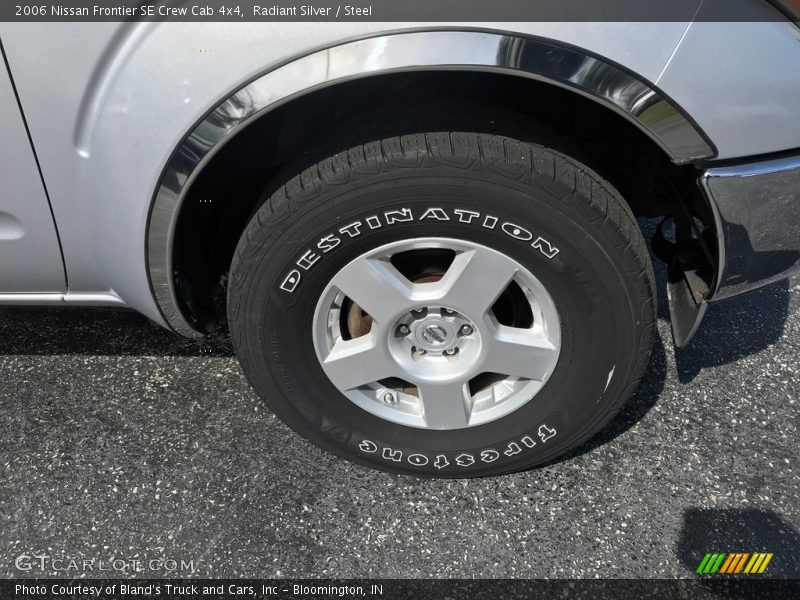 Radiant Silver / Steel 2006 Nissan Frontier SE Crew Cab 4x4