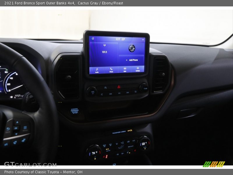 Cactus Gray / Ebony/Roast 2021 Ford Bronco Sport Outer Banks 4x4