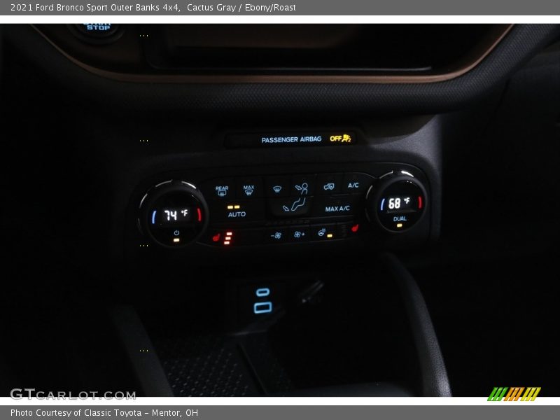 Cactus Gray / Ebony/Roast 2021 Ford Bronco Sport Outer Banks 4x4