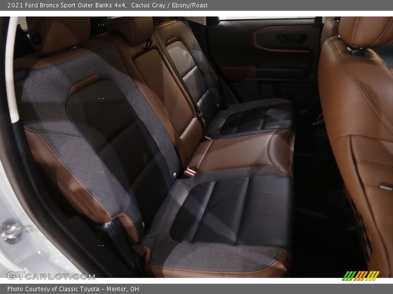 Rear Seat of 2021 Bronco Sport Outer Banks 4x4